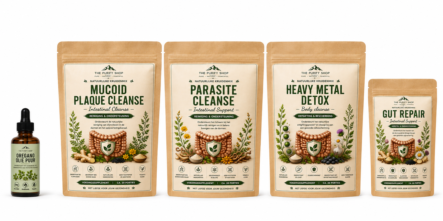 Gut detox 5-pack